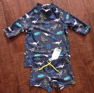 *SOLD*H&M dino swimsuit